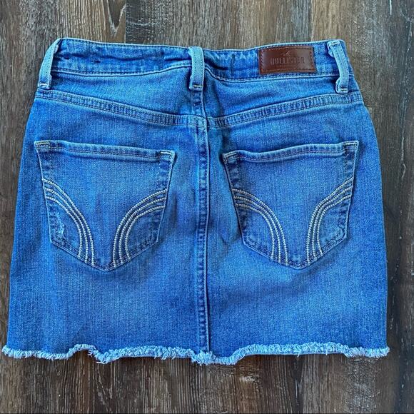 Hollister Distressed High-Rise Vintage Stretch Skirt Size 0 - Picture 10 of 10